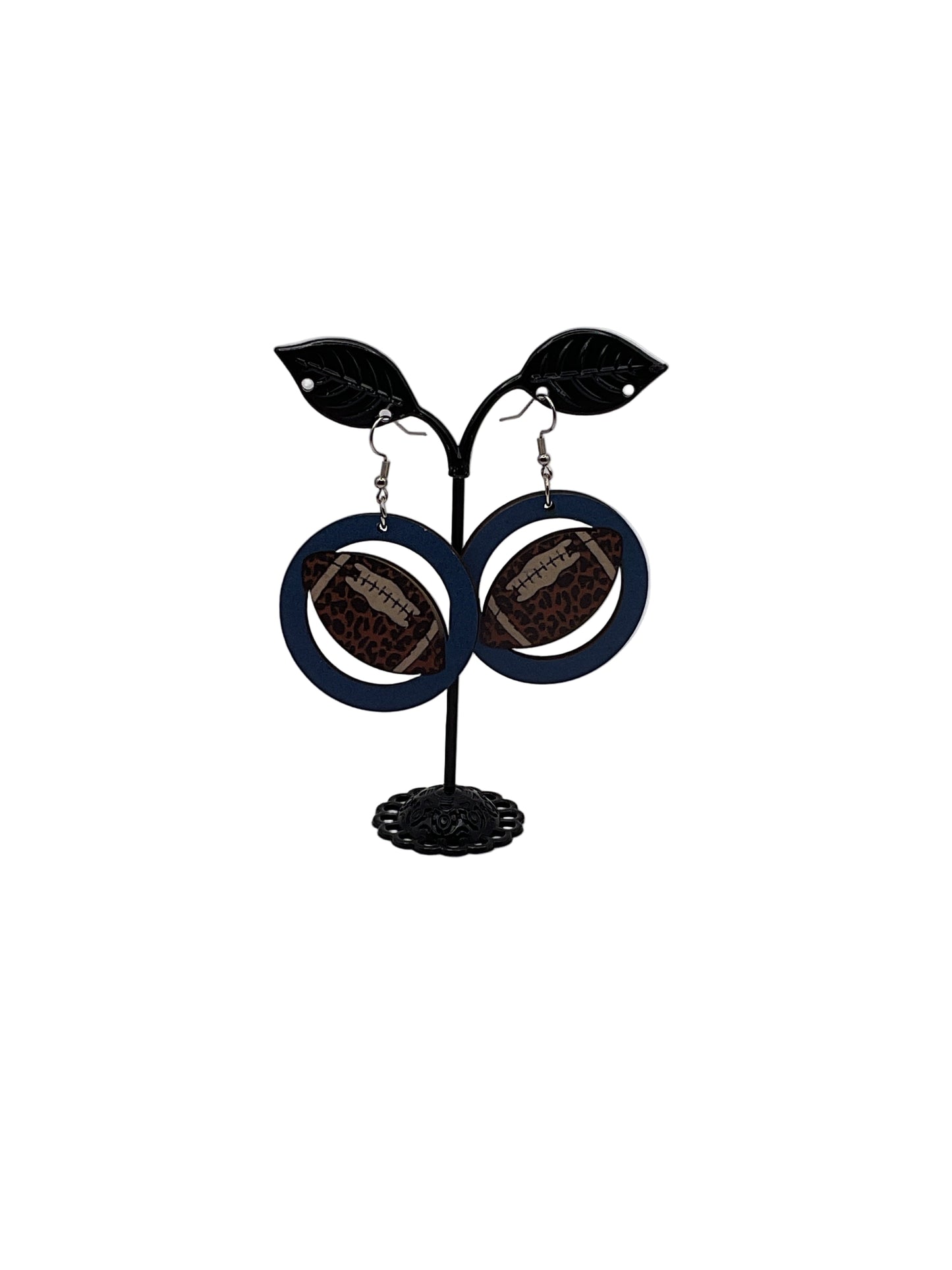 Football earrings 2