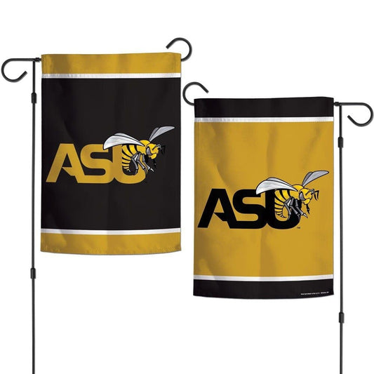 Alabama State Hornets Garden Flag 2 Sided ASU