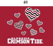 Alabama Infant Lap Shoulder Creeper Print