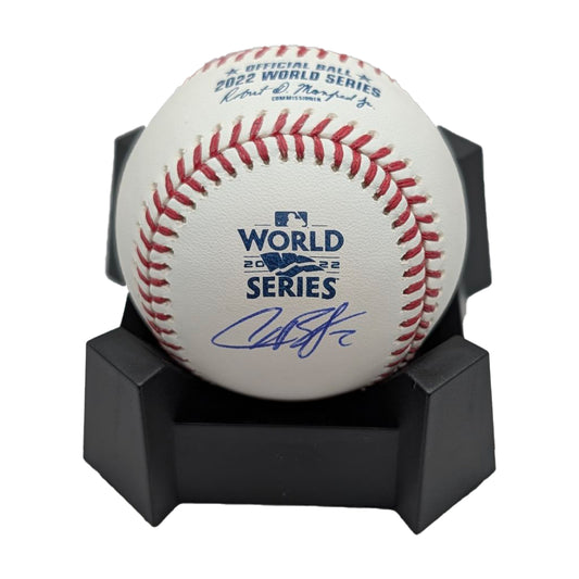 Alex Bregman Autographed Official World Series Baseball - Beckett Authentication