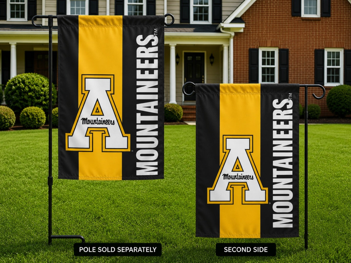 Appalachian State Garden Flag 2 Sided