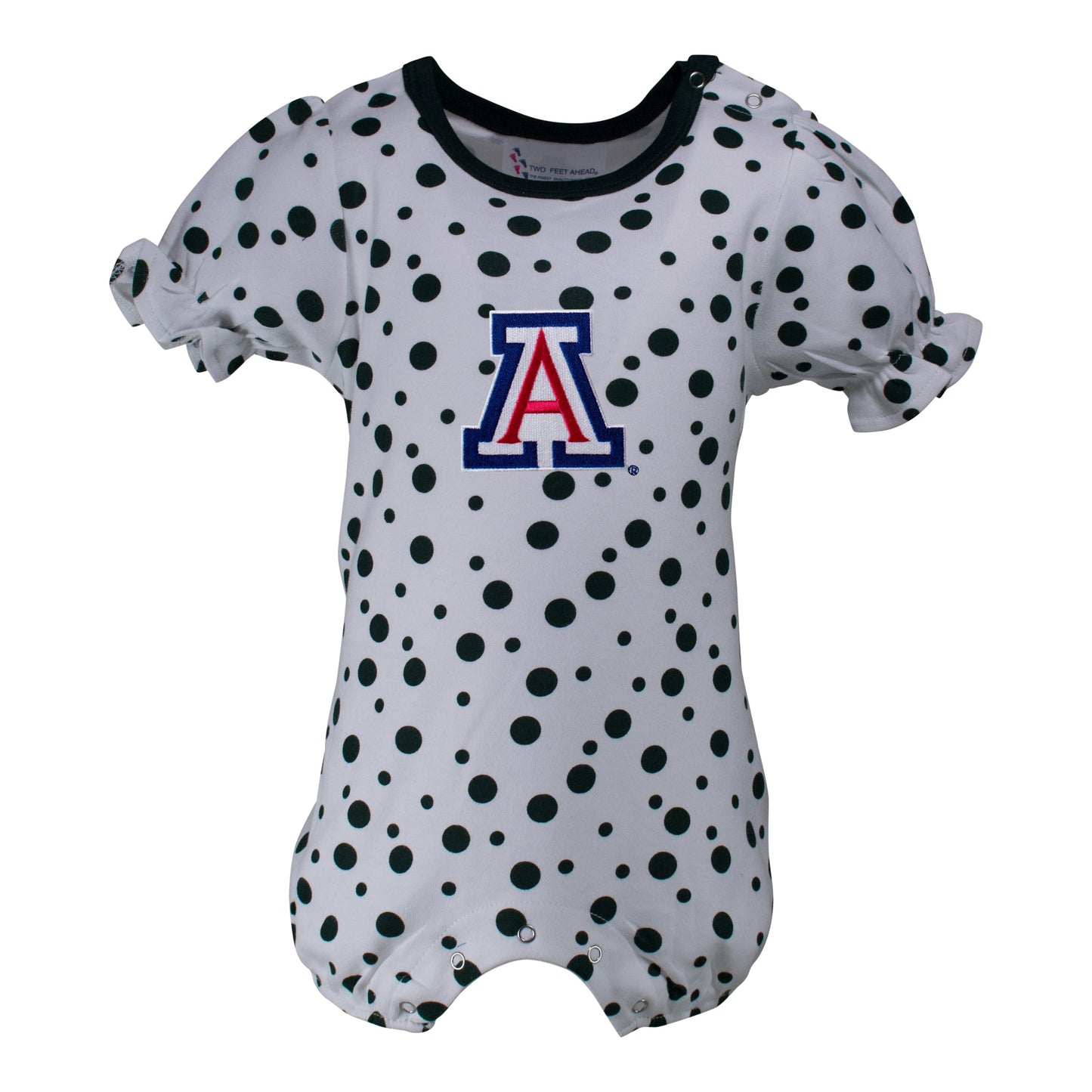 Arizona Polka Dot Girl's Romper