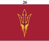 Arizona State Toddler Short Sleeve T Shirt Print
