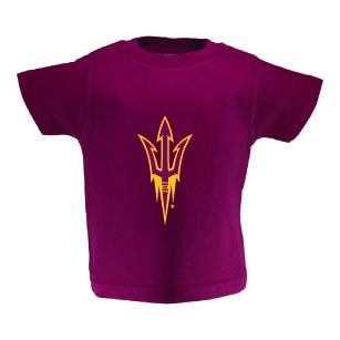 Arizona State Toddler Short Sleeve T Shirt Print