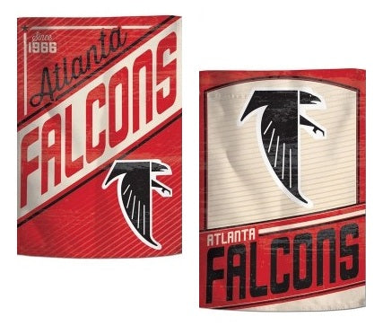 Atlanta Falcons Garden Flag 2 Sided Retro Vintage Logo
