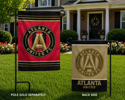 Atlanta United FC 2 Sided Garden Flag