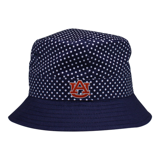 Auburn Pin Dot Bucket Hat