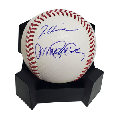 Ripken,Sandberg,Fielder,Glavine,Smith,Baines,Molitor,McDowell signed 91 AS Ball