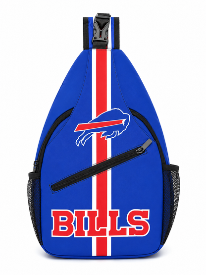 Buffalo Bills Sling Bag: Crossbody Backpack