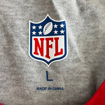NFL  Kansas City Chiefs G-lll Sports T-Shirt Men's Sz L Red, Grey, Yellow 6AHOO816