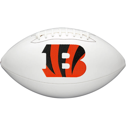 Cincinnati Bengals Embroidered Logo Signature Series Full Size Football