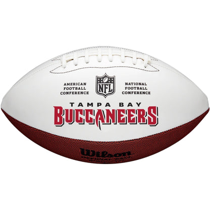 Tampa Bay Buccaneers Wilson Embroidered Logo Autograph Edition Football