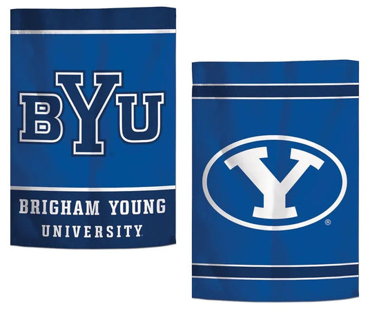 BYU 2 Sided Garden Flag