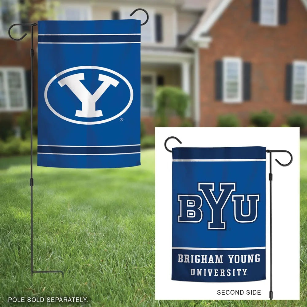 BYU 2 Sided Garden Flag