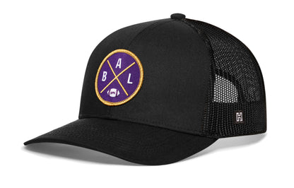Baltimore Football Trucker Hat  |  BAL X Snapback