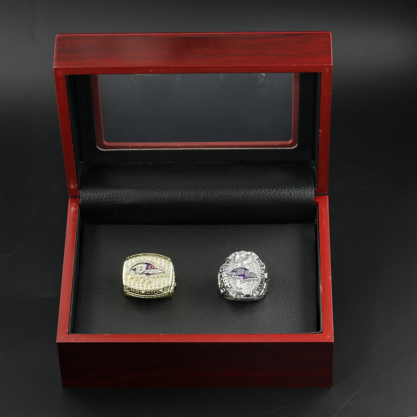 Baltimore Football Championship Ring Set – 2000 & 2012 Collectible