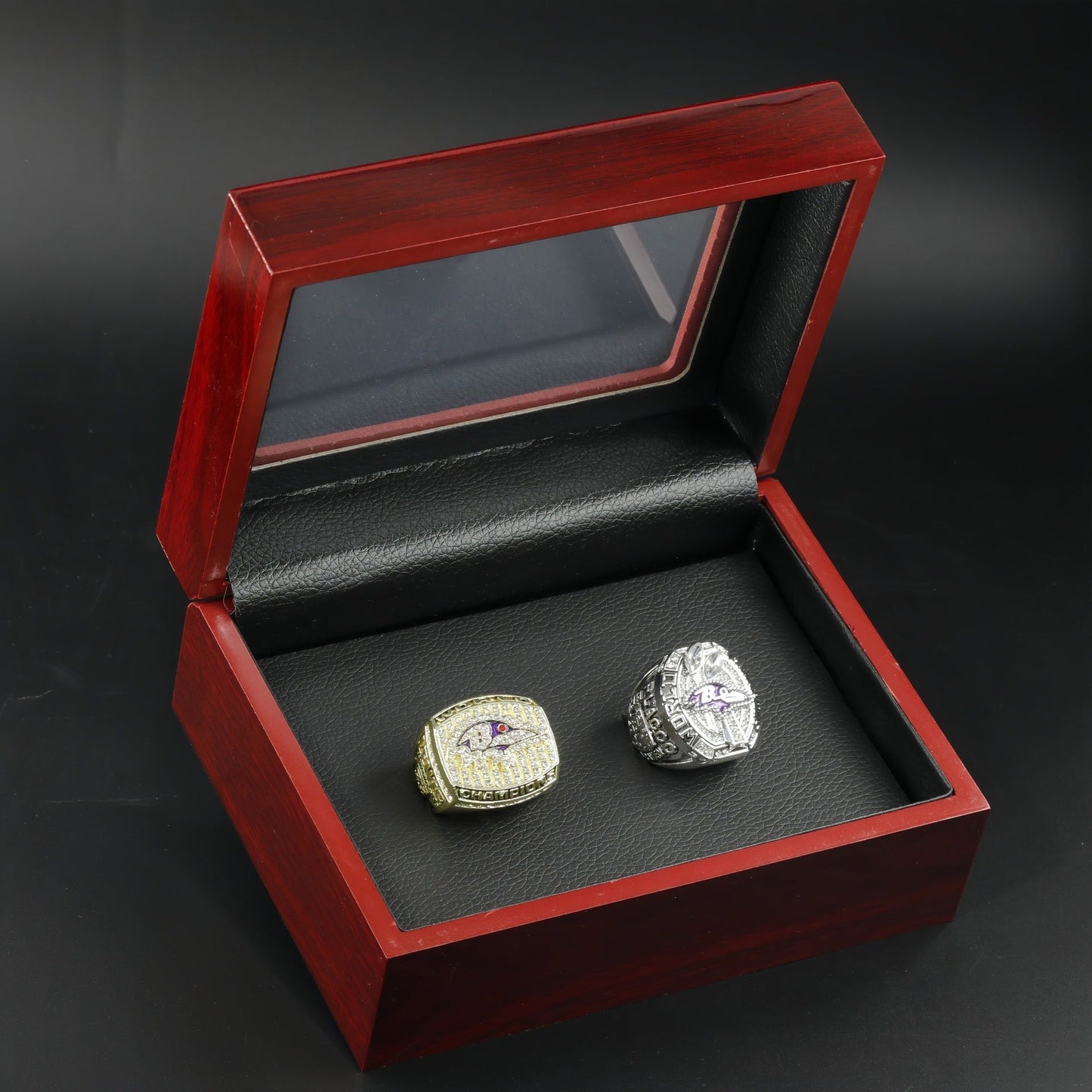 Baltimore Football Championship Ring Set – 2000 & 2012 Collectible