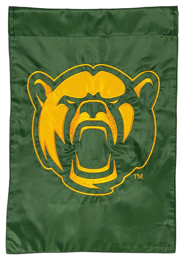 Baylor Bears Garden Flag 2 Sided Applique Logo