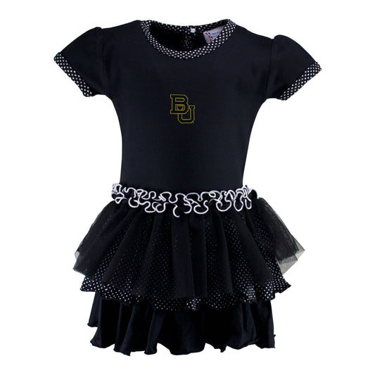 Baylor Pin Dot Tutu Dress
