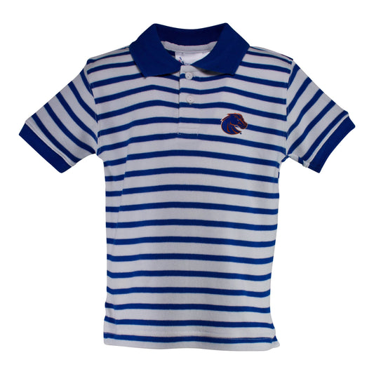 Boise State Stripe Golf Shirt