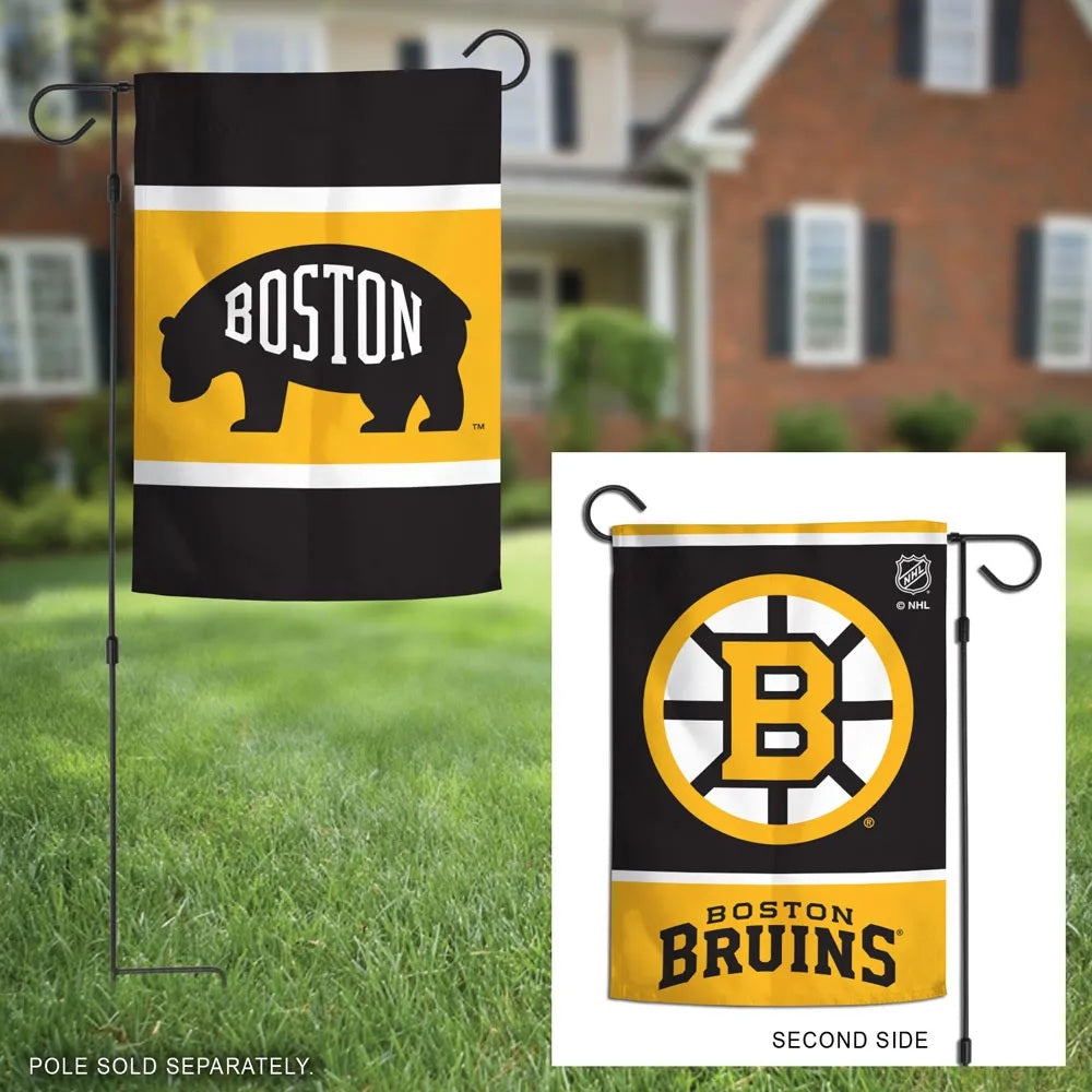 Boston Bruins 2 Sided NHL Garden Flag