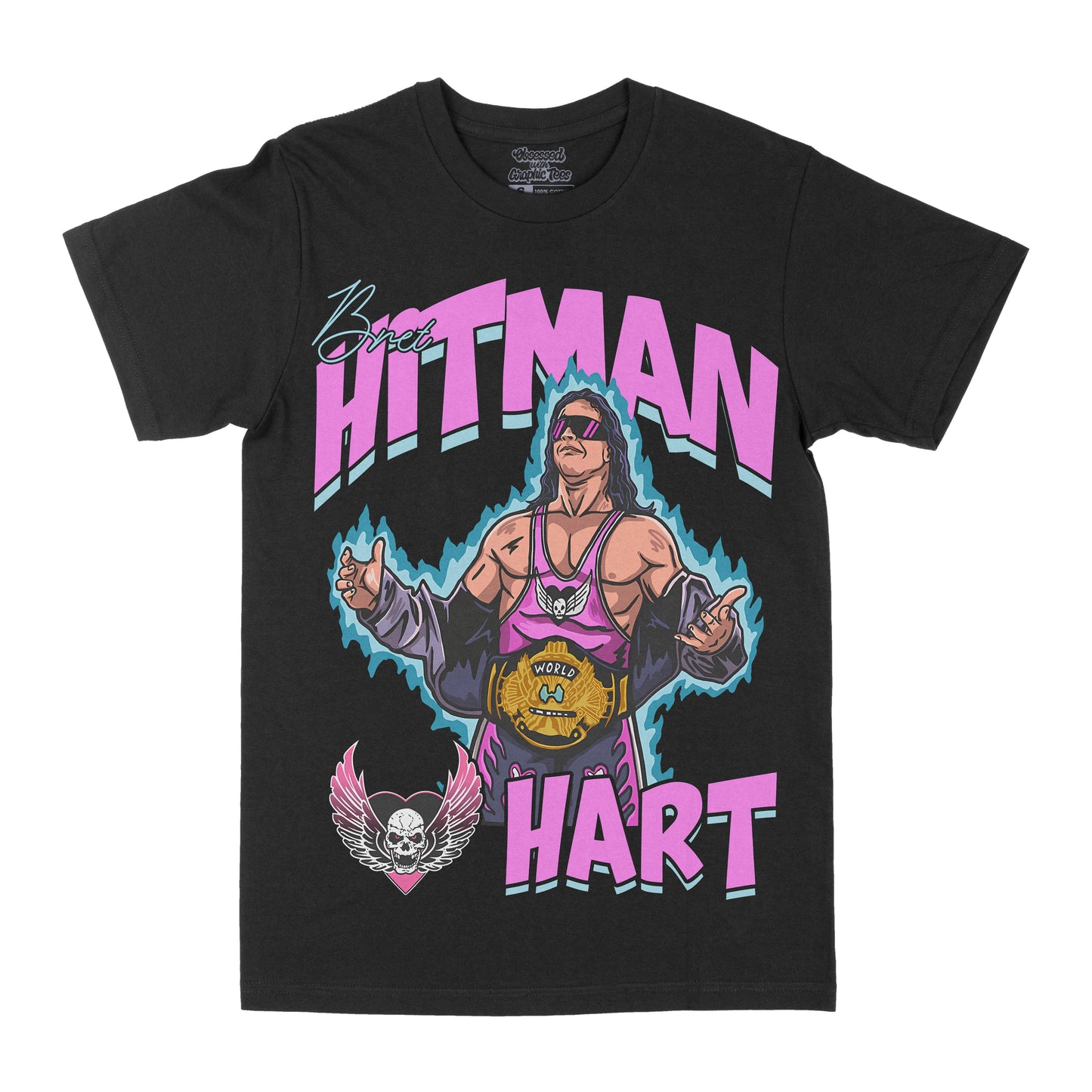 Bret "Hitman" Hart Graphic Tee