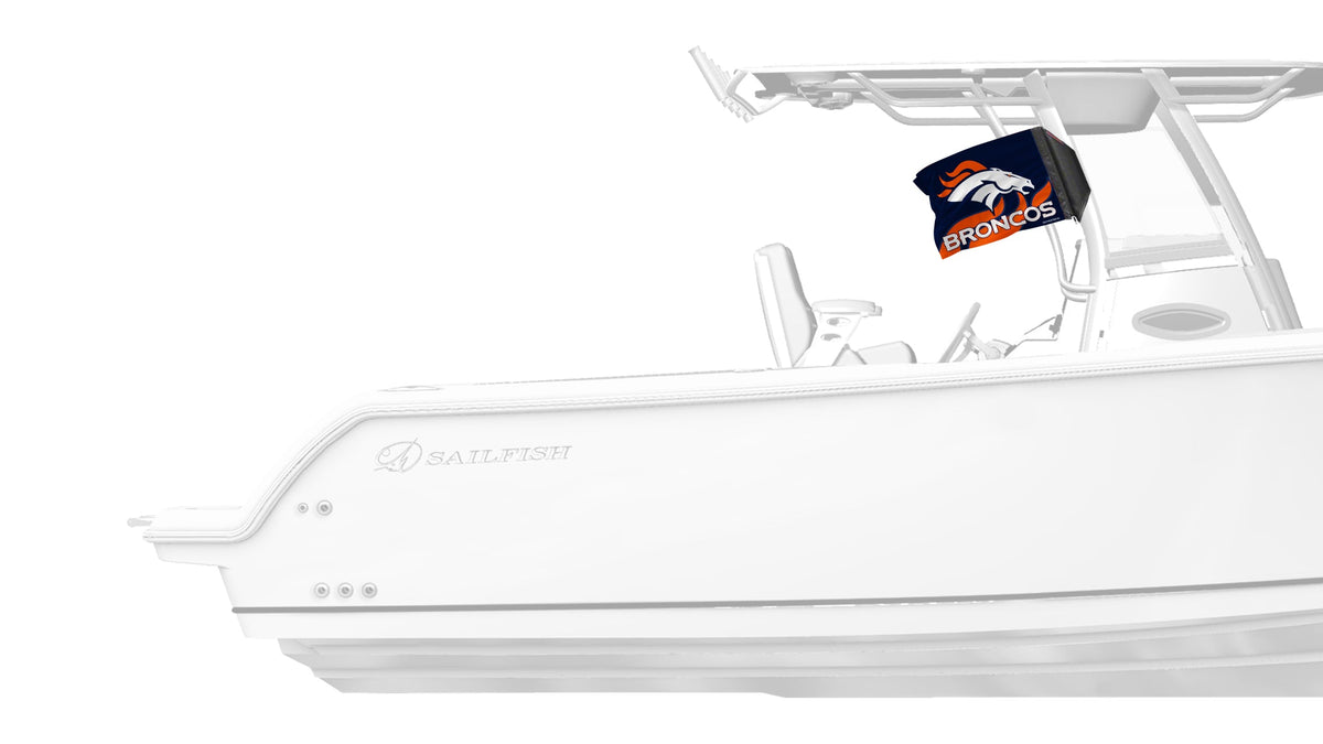 Denver Broncos 11"x17" Forever Wave Flag