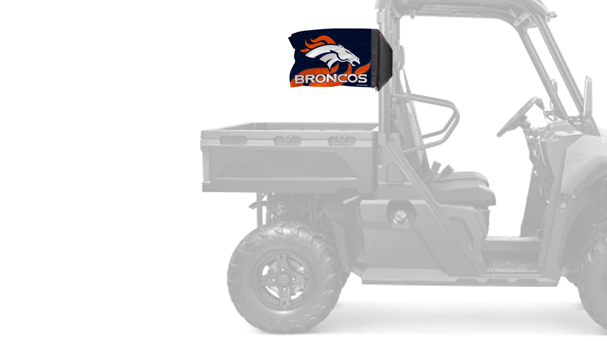 Denver Broncos 11"x17" Forever Wave Flag