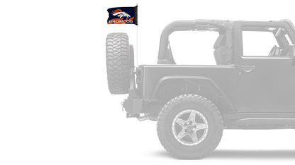 Denver Broncos 11"x17" Forever Wave Flag