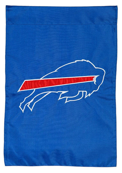 Buffalo Bills Garden Flag 2 Sided Applique