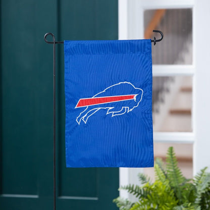 Buffalo Bills Garden Flag 2 Sided Applique