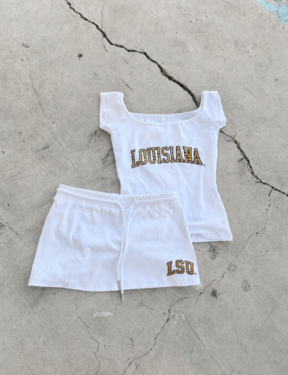 Baton Rouge Mini Skirt