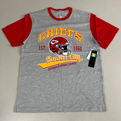 NFL  Kansas City Chiefs G-lll Sports T-Shirt Men's Sz M Red, Grey, Yellow 6AHOO816