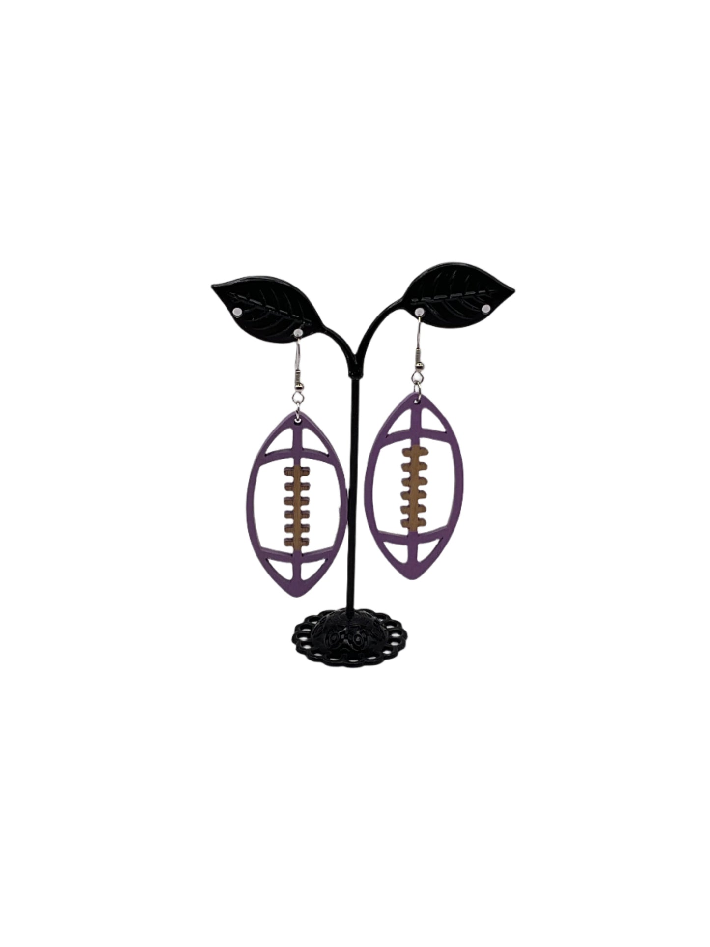 Football earrings 1