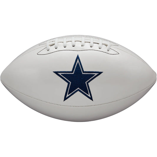 Dallas Cowboys Embroidered Logo Signature Series Full Size Football