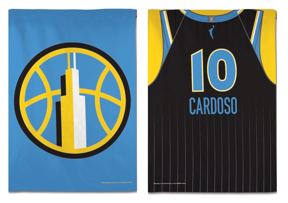 Chicago Sky Banner 2 Sided Kamilla Cardoso