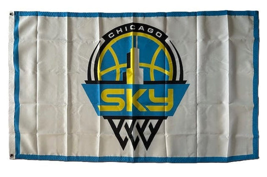 Chicago Sky Flag 3x5 Logo