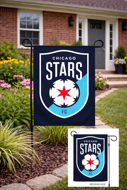 Chicago Stars 2 Sided Garden Flag