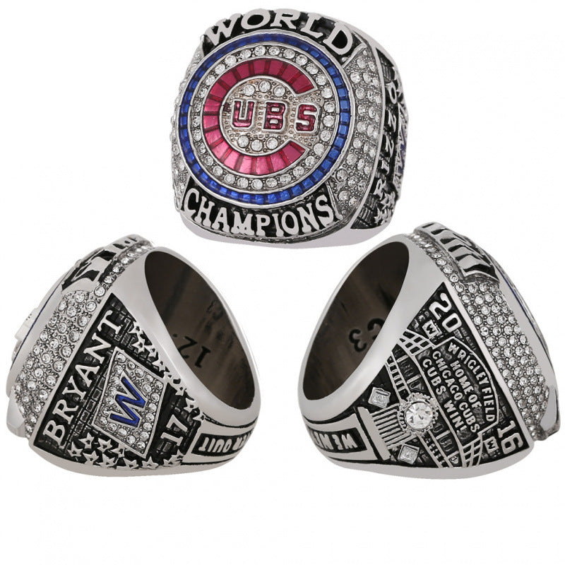 2016 Chicago Baseball Championship Ring – Fan Exclusive Memorial Collectible Gift