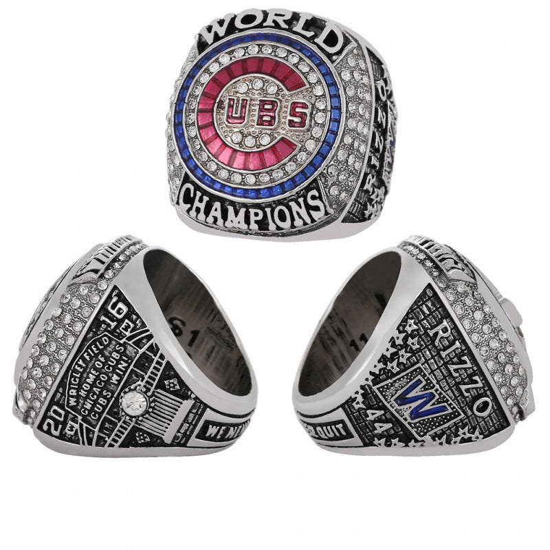 2016 Chicago Baseball Championship Ring – Fan Exclusive Memorial Collectible Gift