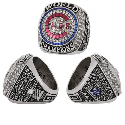 2016 Chicago Baseball Championship Ring – Fan Exclusive Memorial Collectible Gift
