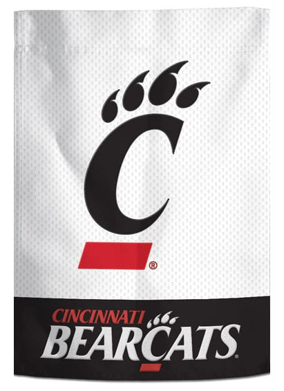 Cincinnati Bearcats Garden Flag 2 Sided Embroidered