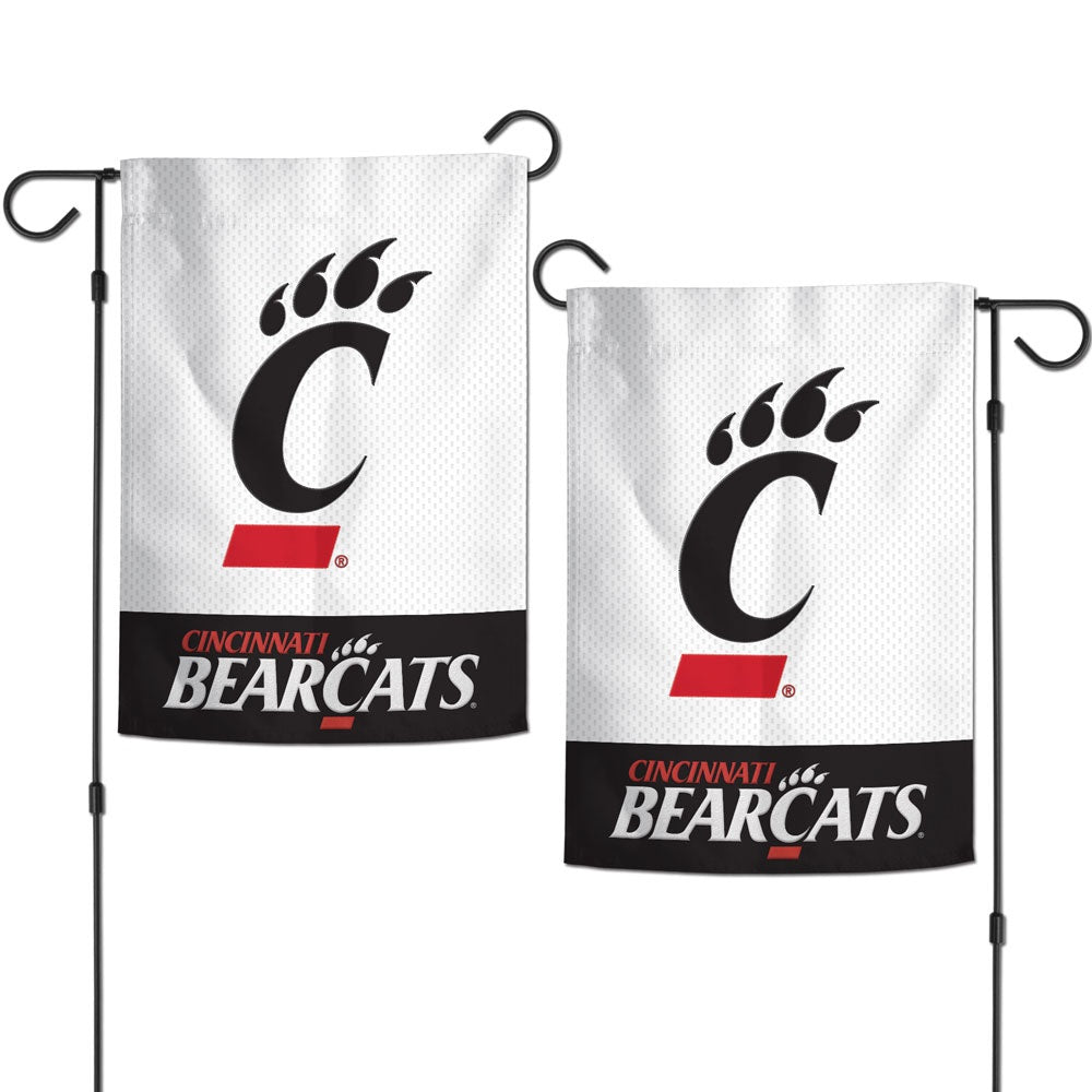 Cincinnati Bearcats Garden Flag 2 Sided Embroidered