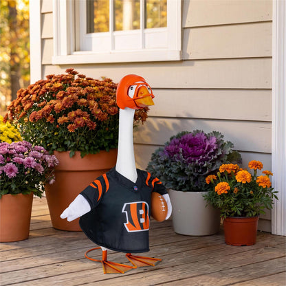 Cincinnati Bengals Porch Goose Outfit for 21-Inch Goose