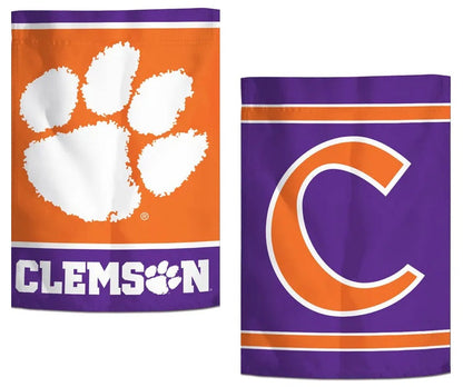 Clemson Tigers 2 Sided Vintage Garden Flag