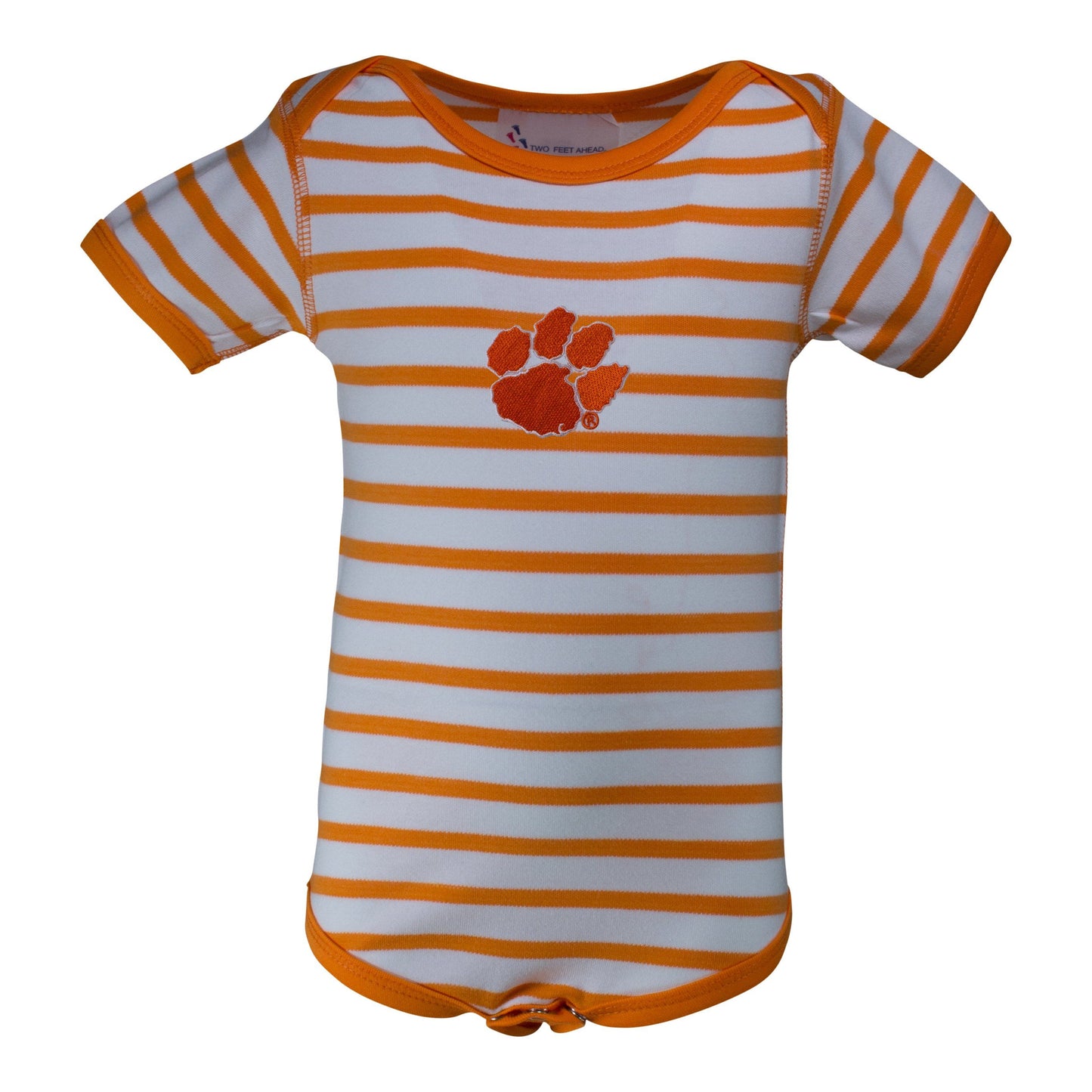 Clemson Stripe Lap Shoulder Creeper