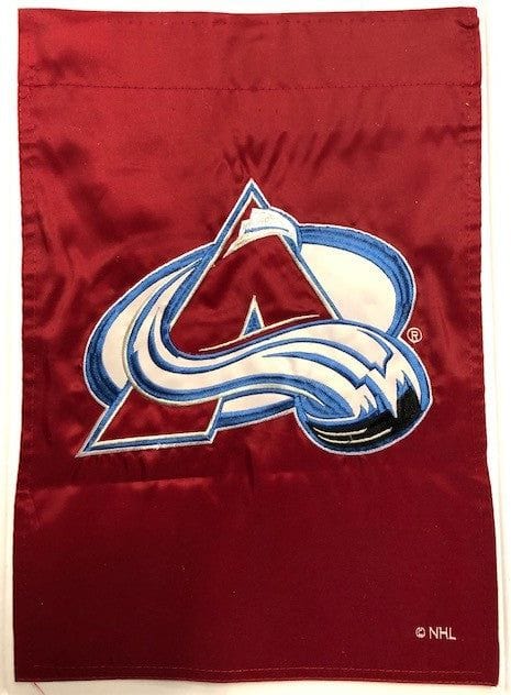 Colorado Avalanche Garden Flag 2 Sided Applique