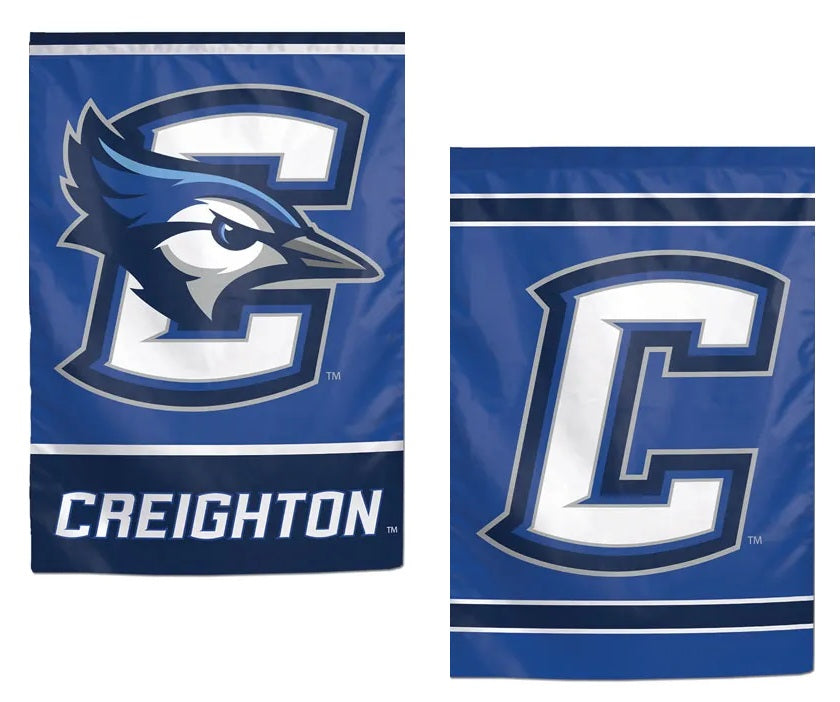Creighton Blue Jays 2 Sided Garden Flag
