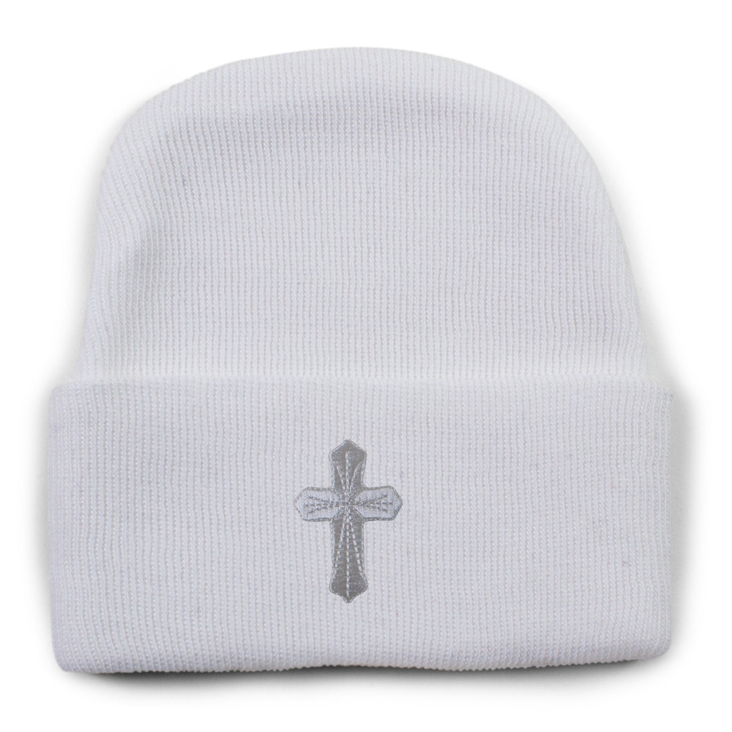 Baby Appliqued Knit Cap