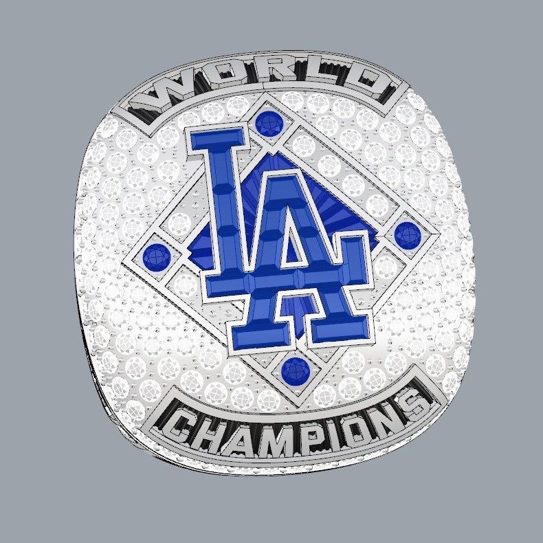 Personalized Los Angeles 2025 Baseball Championship Ring – Custom Name & Number Fan Ring